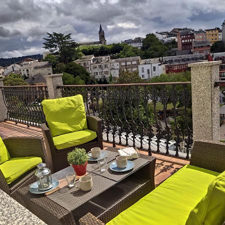 Atico Matias Lopez Apartment Sarria Bagian luar foto