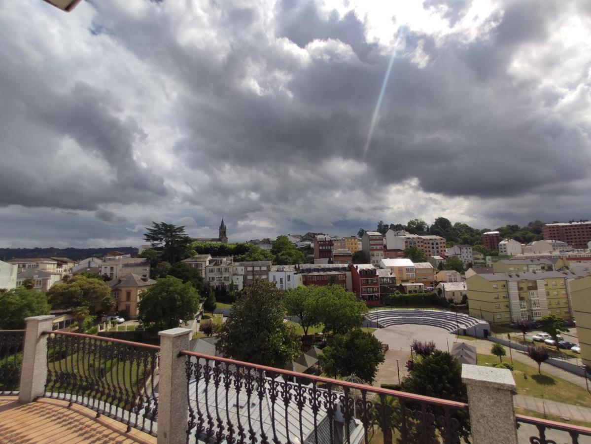 Atico Matias Lopez Apartment Sarria Bagian luar foto